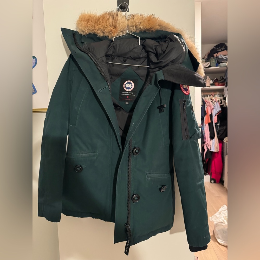 Canada Goose Womens Parka Montbello  (2530L) Algonquin Green - XS